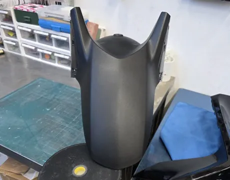 야마하 xmax 프론트휀더 커버탈거