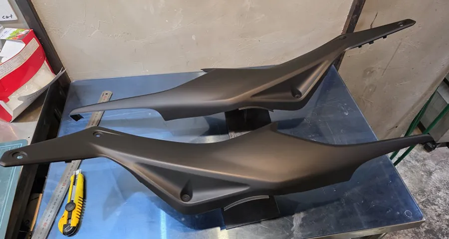 야마하 xmax 프론트사이드커버탈거