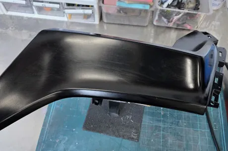 야마하 XMAX 프론트사이드커버 베이스도장