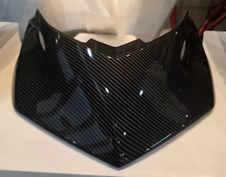 카본패턴프론트커버 2차코팅