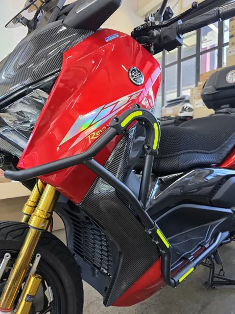 XMAX 카본패턴커버 작업후