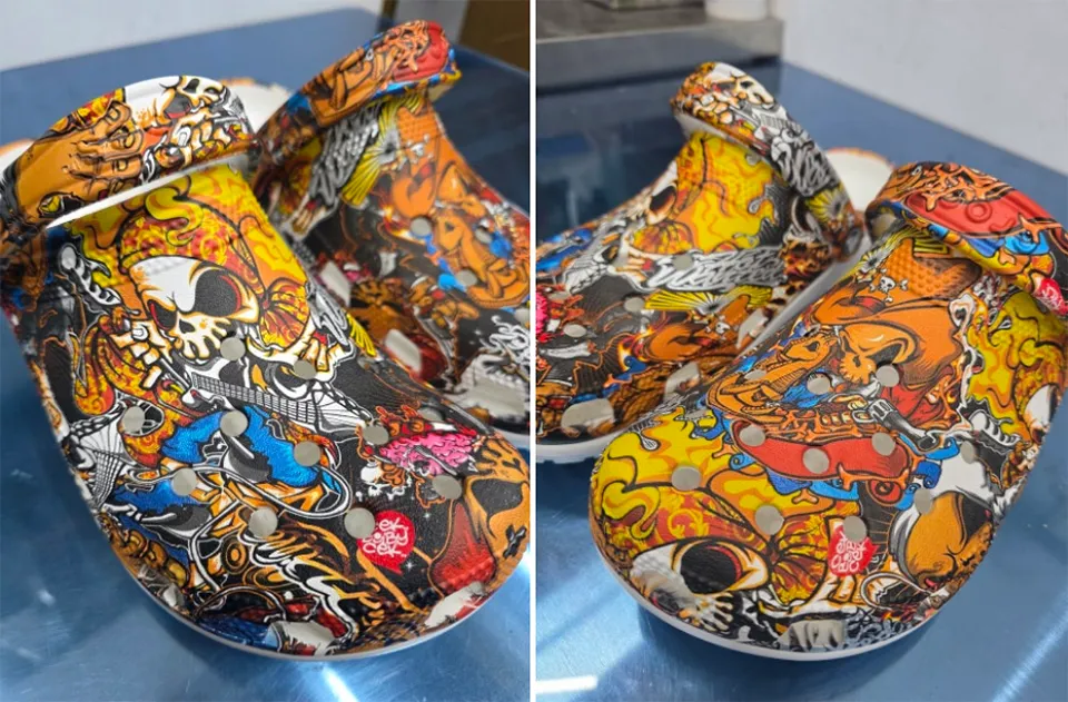 수전사 커스텀 유니크 크록스