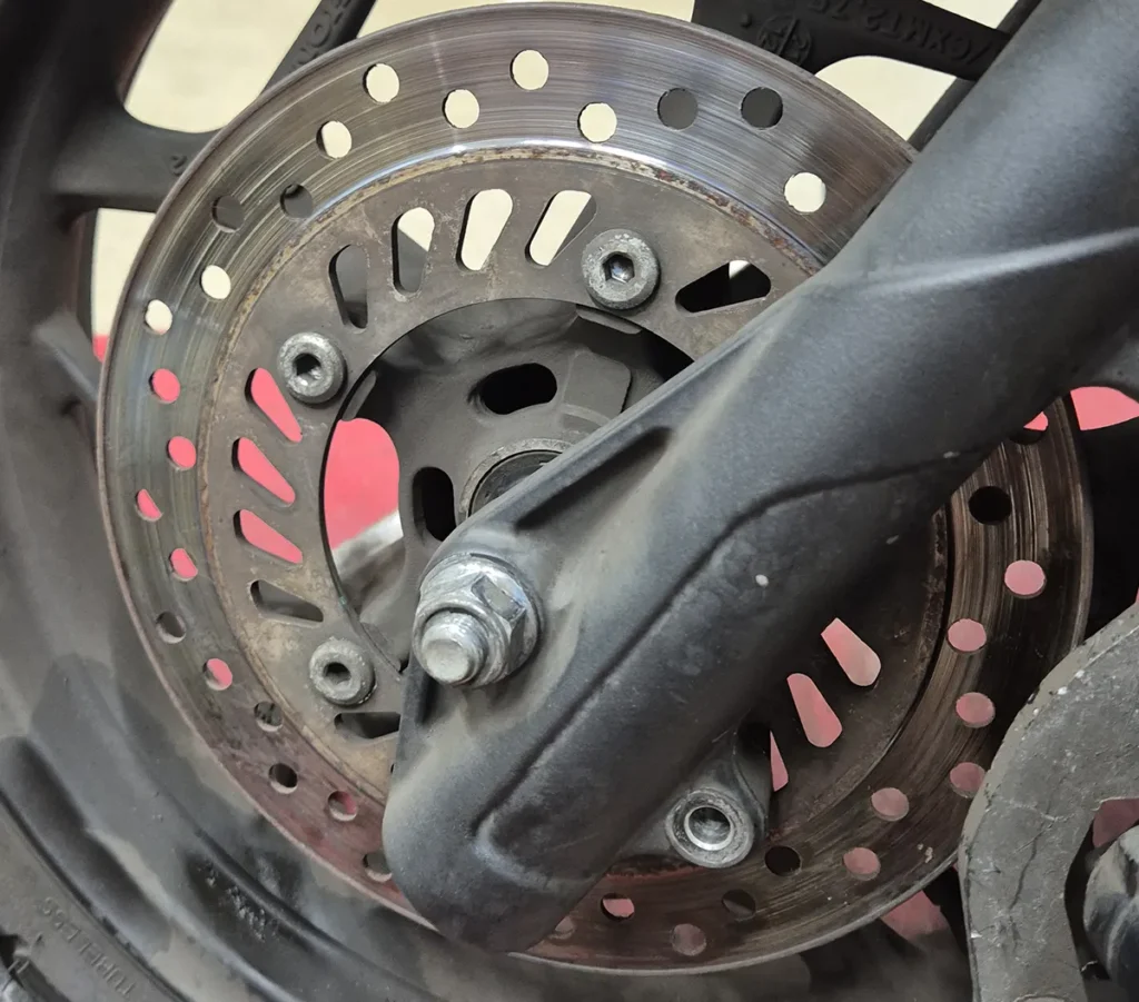 브레이크디스크-손상